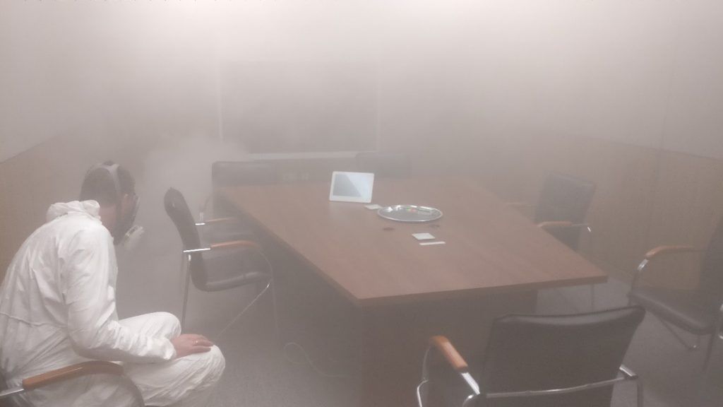 Сухой туман от запахов. Обработка сухим туманов в Орле. Цены